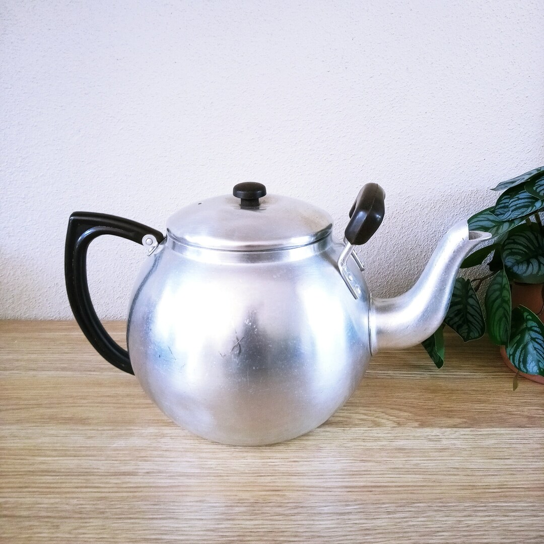 Extra Large Teapot, Vintage 12 Cup Aluminium Caterers Teapot Etsy