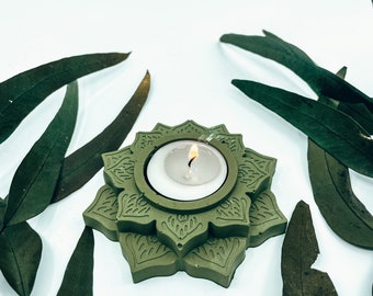 Mandala Tealight Candleholder