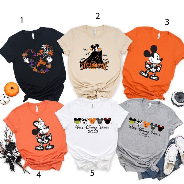 Disney Halloween Shirt, Disney Shirt, Halloween Matching Shirts, Halloween Shirt, Disney Matching Shirts, Disney Trip Shirts, Disneyland Tee