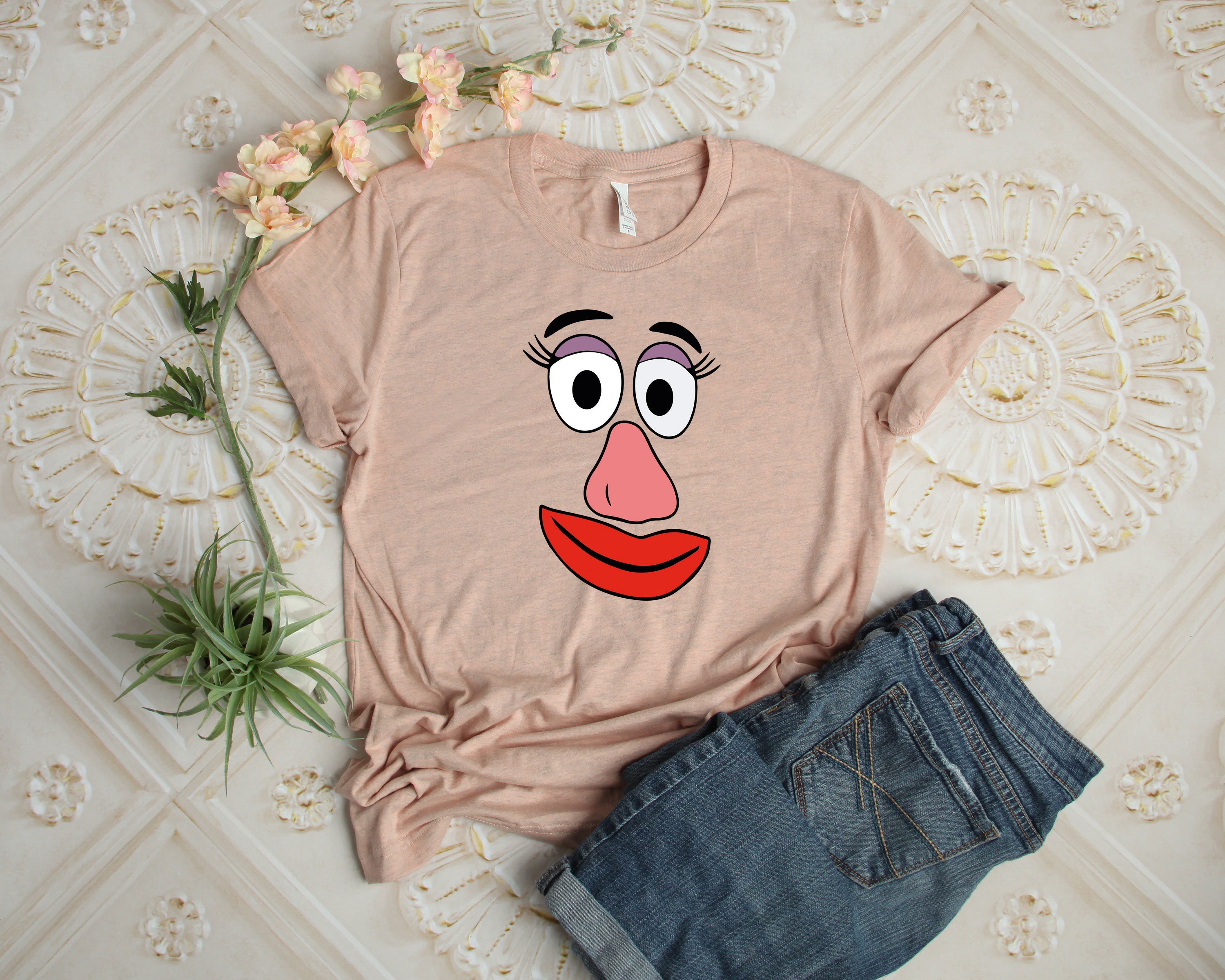 Mr Potato And Mrs Potato Head Shirts, Cute Thanksgiving Halloween Fall Family Couple Matching Tee Shirt