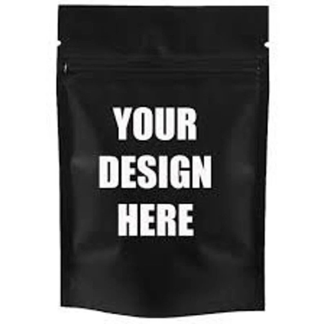 Custom Mylar Baggies sets of 25 3x5 4x6 5x7 8x10 Etsy