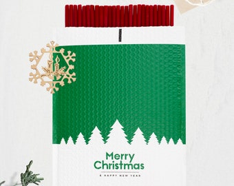 Christmas gift set: 50 pcs. beeswax candles gift candles 16 cm long + wooden hanger for Christmas tree | festively wrapped