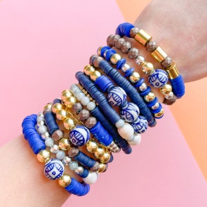The Angelina DIY Stretchy Bracelet Jewelry Making Bead Kit For Adults Gift For Beginners Kit
