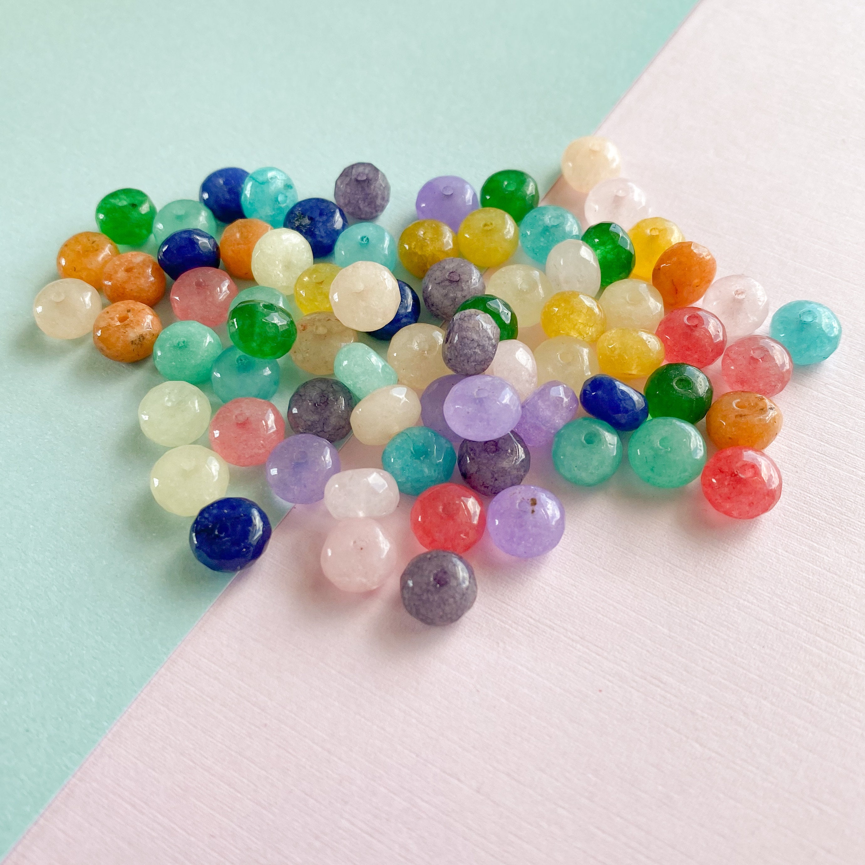 Rainbow Jade Stone - Etsy