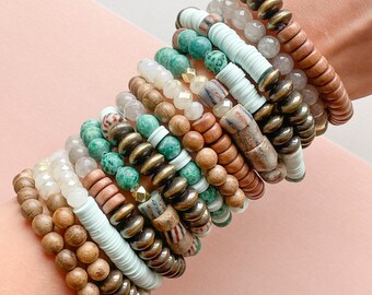 The Marina DIY Stretchy Bracelet Jewelry Making Bead Kit For Adults