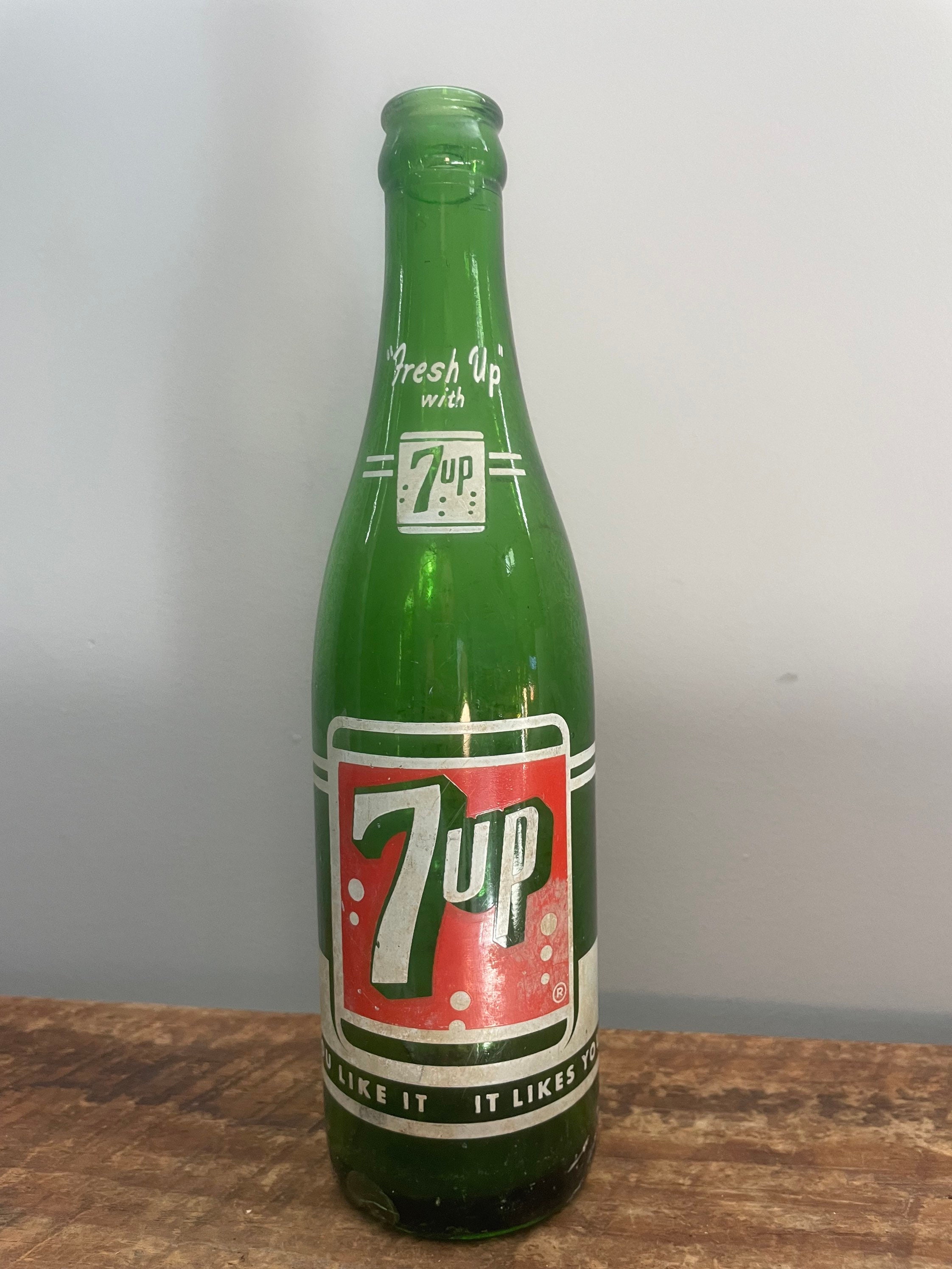 7up セブンアップ ヴィンテージボトル 1960年代 美品