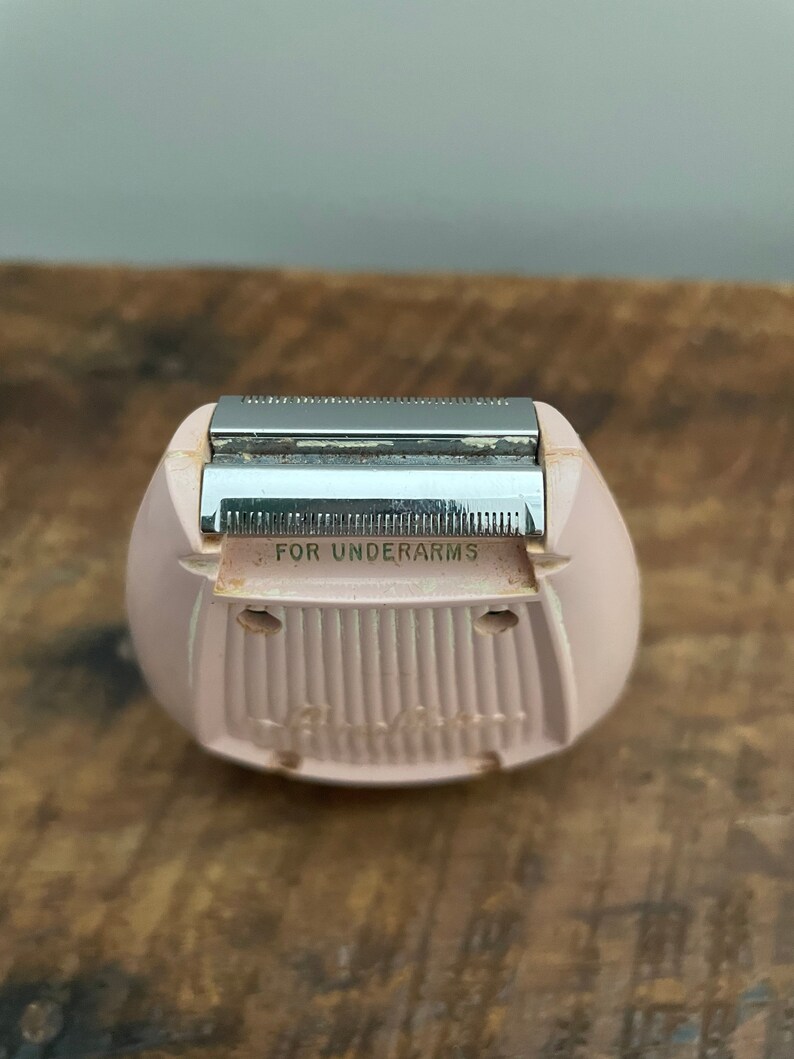 Under Am Razor Vintage Pink Lady Sunbeam Electric Leg and Underarm Razor - Works! - Etsy