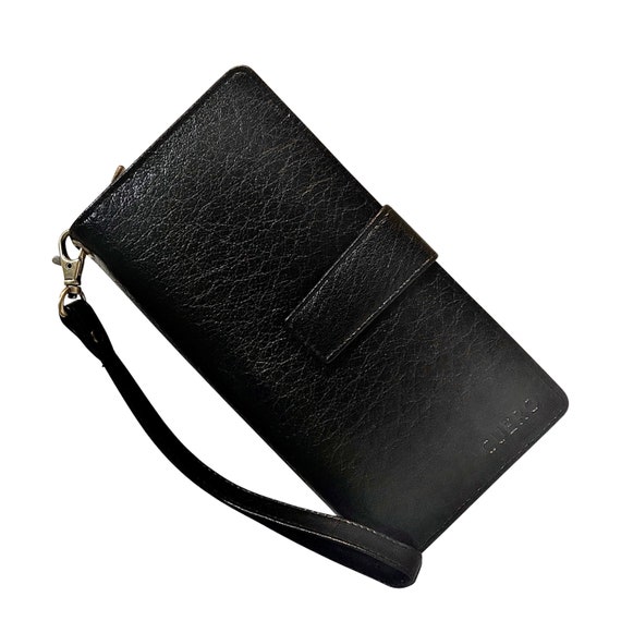 Full Grain Leather Long Wallet extra Large Capacity rfid handmade