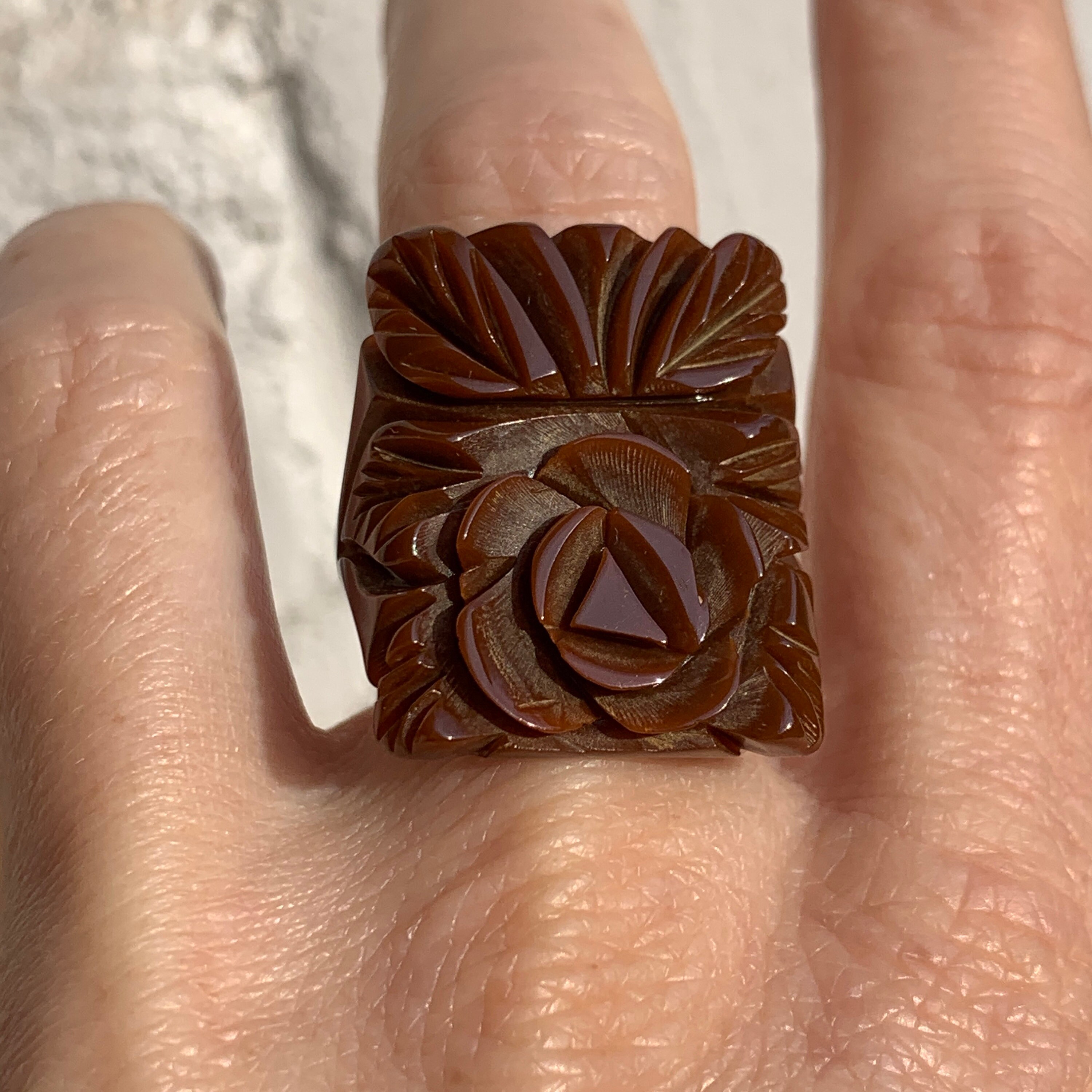 Bakelite ring - Etsy 日本