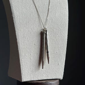Antique Sterling Silver Mechanical Chatelaine Pencil | Retractable Pencil Pendant | Vintage Mechanical Pencil with Bale | Sterling Pencil