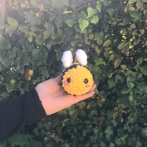 Little Crochet Bee, Plushie, Handmade