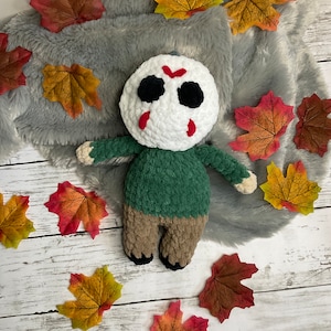 Crocheted Jason, Halloween, cuddly doll, handmade