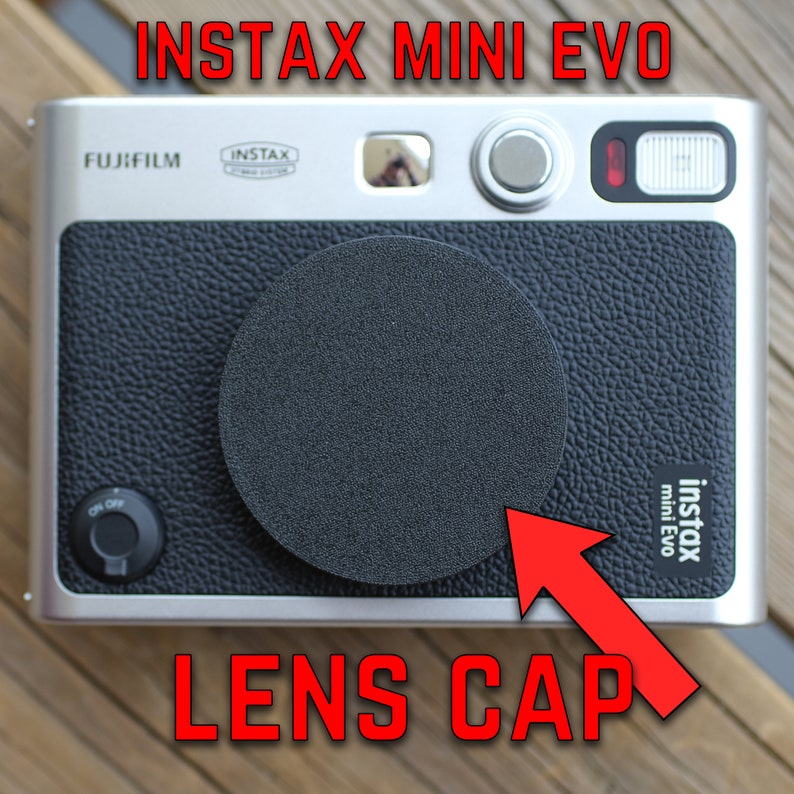 Instax Mini Evo Lens Cap Fujifilm Instax Accessories Etsy 日本