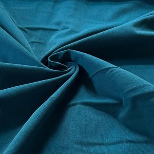Babycord fine cord cord petrol cotton fabric from 0.5 m