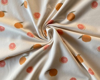 Jersey Family Fabrics Grapefruit