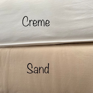 Single jersey, plain, cream jersey, stretch jersey cotton