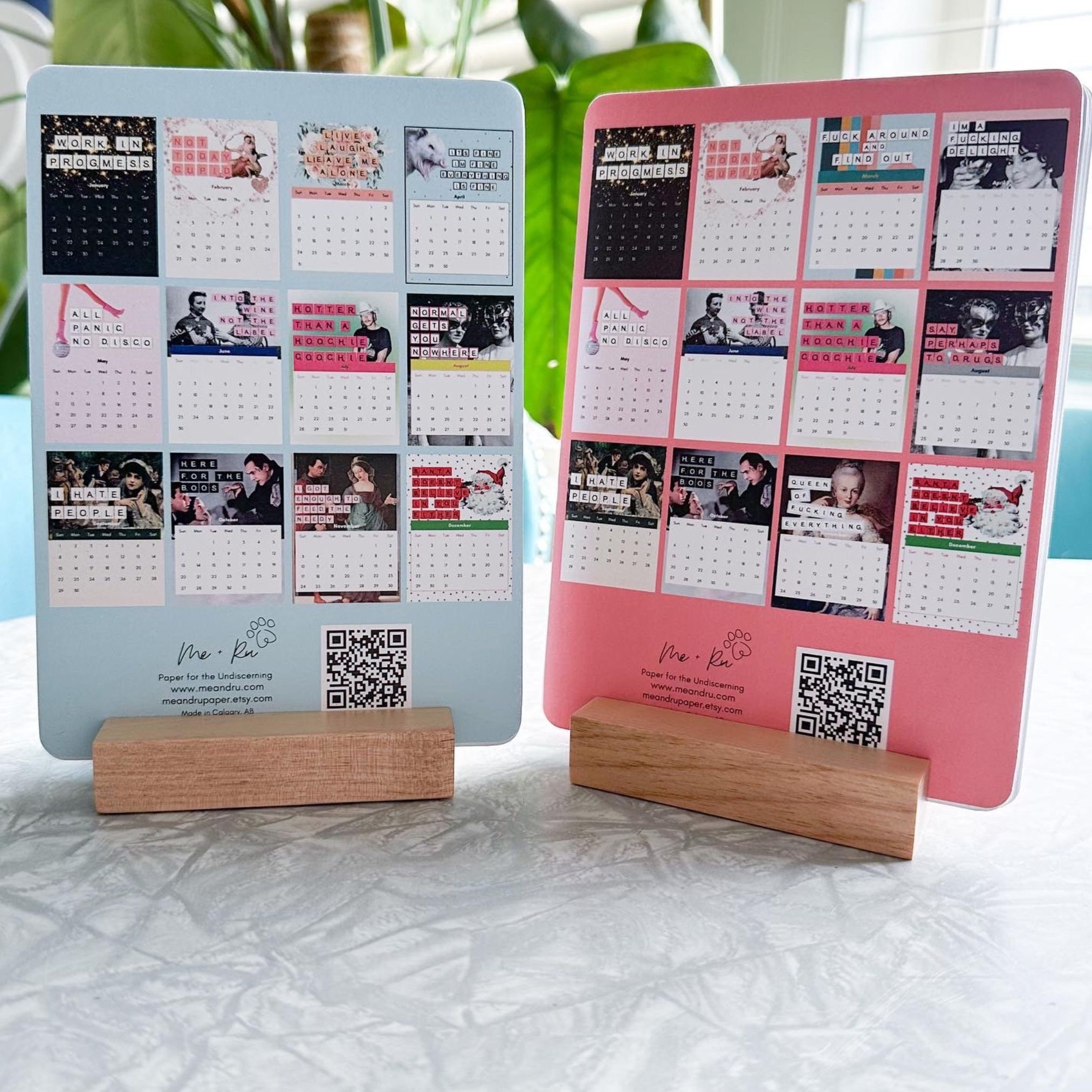 2024 Funny Desk Calendar, Another Fucking Year, Another Ducking Year