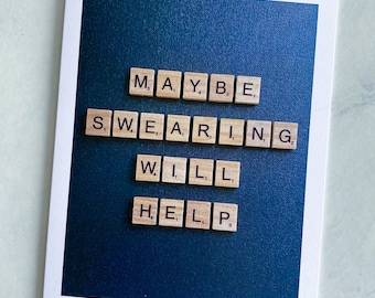 Funny Encouragement Greeting Card