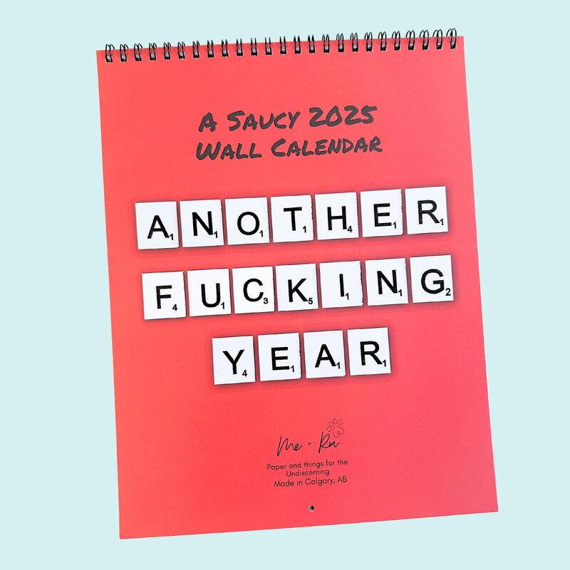 Fuck It 2025 Calendar Etsy