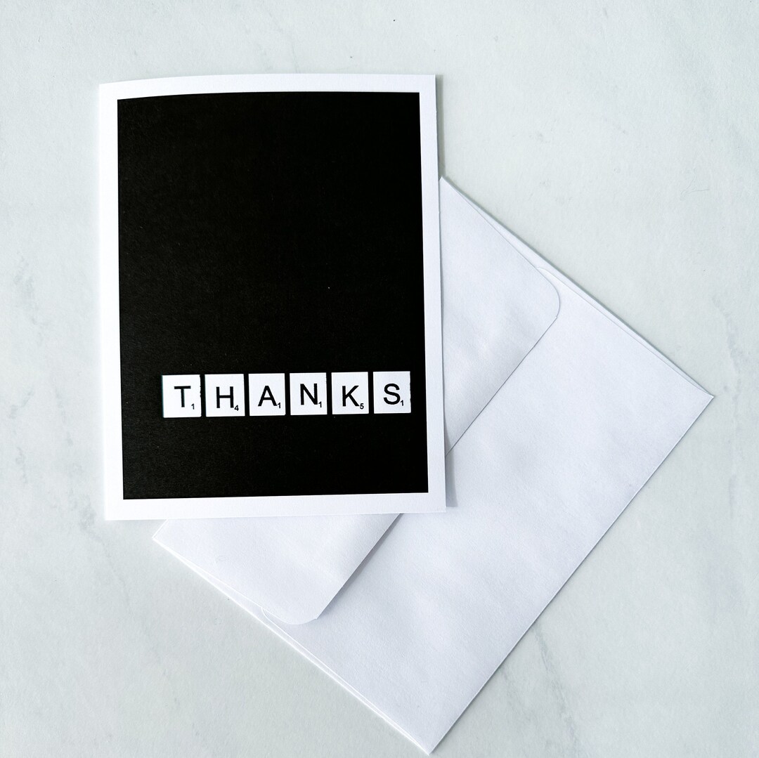 Sale!! Funny Thank You Card, Thanks for Nothing, Greeting Card, Thank ...