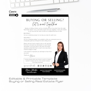 Bearbeitbarer Landkarten-Flyer: Hello Neighbor Template (Canva)