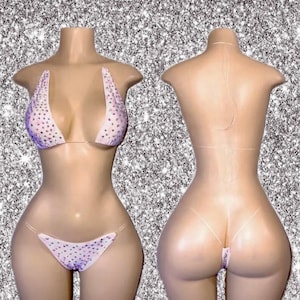 Two Piece Micro Exotic Dancewear