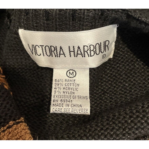 Victoria Harbour Size Medium Cardigan Sweater Jun… - image 7