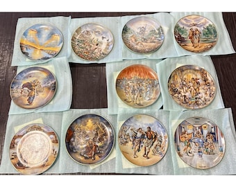 The Creation 11 Sammelteller Teller Set Yiannis Koutsis Vintage Bibel