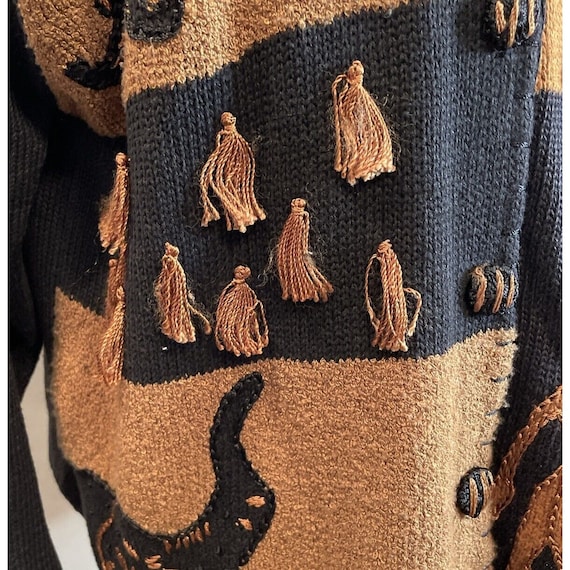 Victoria Harbour Size Medium Cardigan Sweater Jun… - image 4