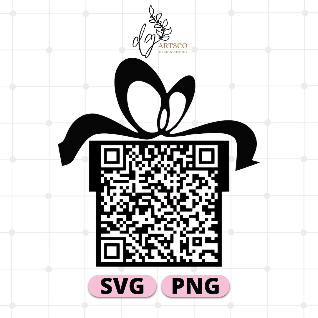 Scannable Happy Birthday QR Code Svg, Barcode Svg, QR Code Svg ...