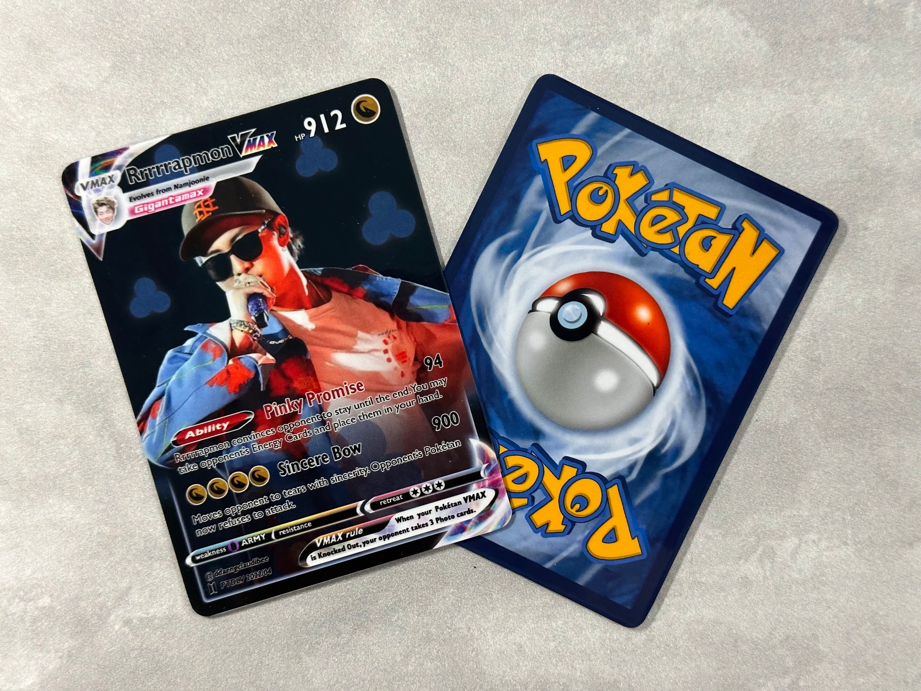 BTS Pokétan Cards - PTDLV EDITION - Fanmade Pokémon Inspired