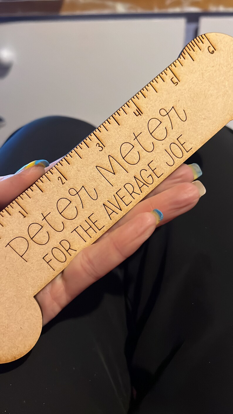 Petermeters Aka Penis Ruler - Etsy