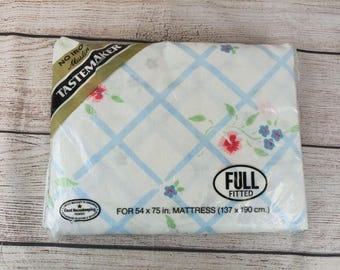 Tastemaker Vintage Muslin Hellakan Bomullsblandning Vårblommig