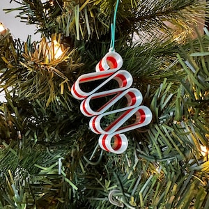 Ribbon Candy Ornament