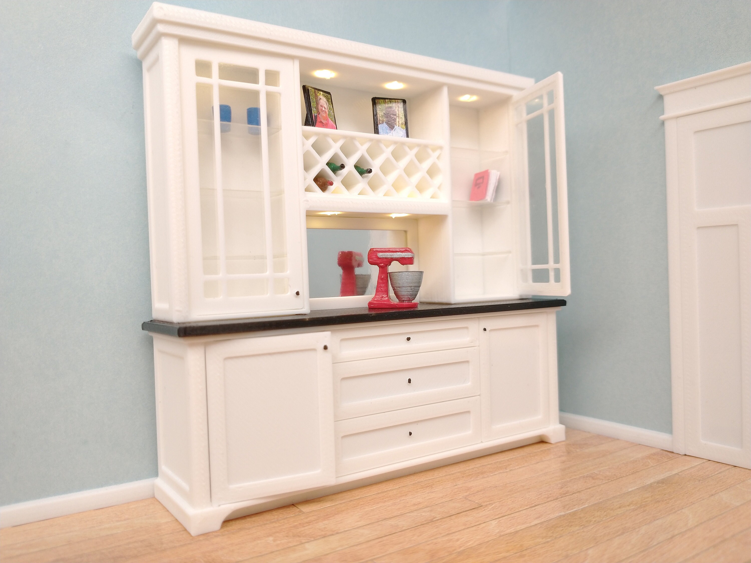 Lighted China Cabinet Etsy UK