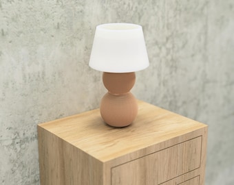 1/6 LEDデスクランプ 2個セット(ブラック+ホワイト) ライト家具 ドール