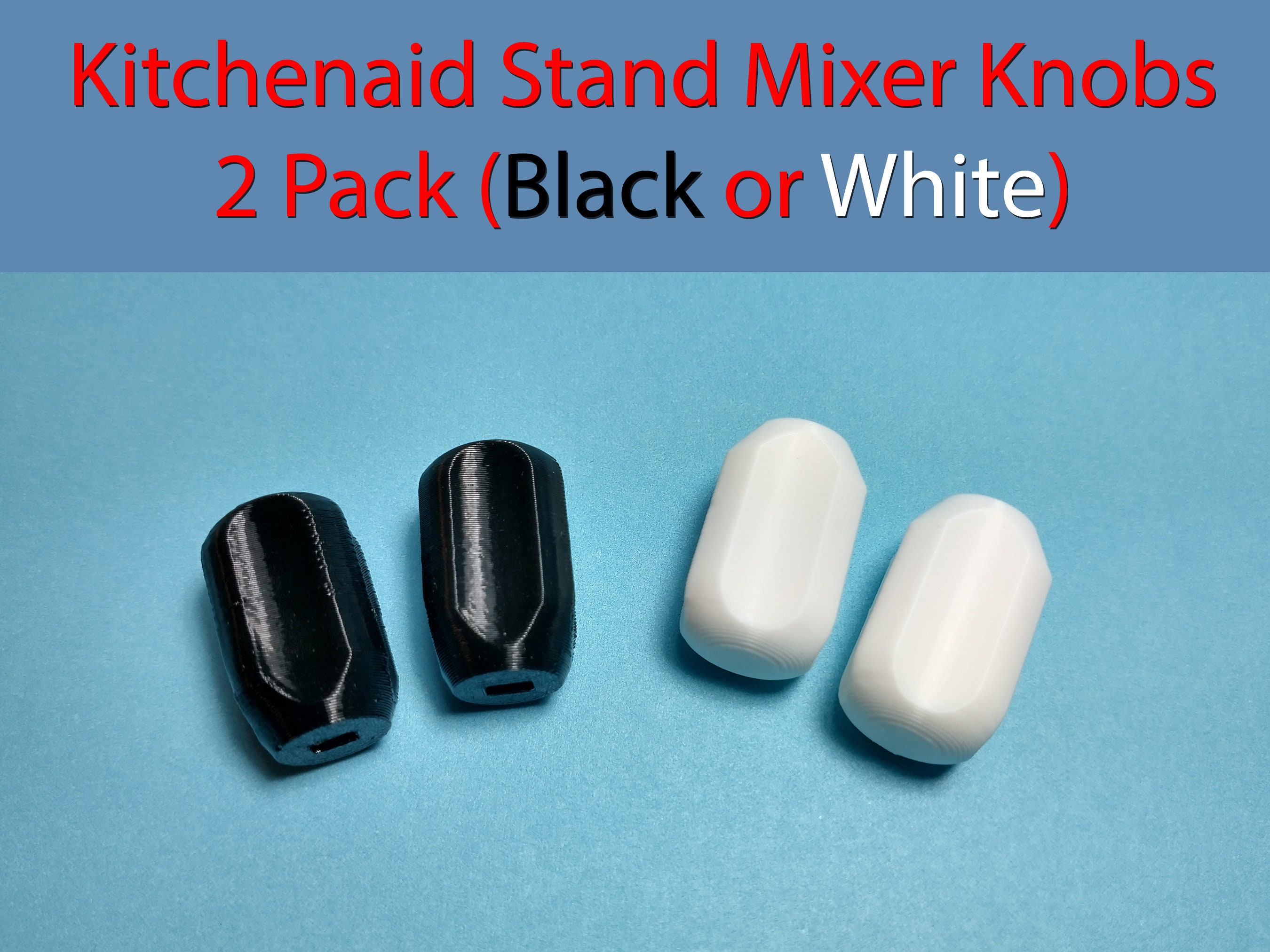 Kitchenaid Mixer Knob Replacement (2-pack) - Speed Control & Tilt