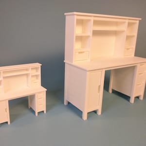 Mini desk hutch deals
