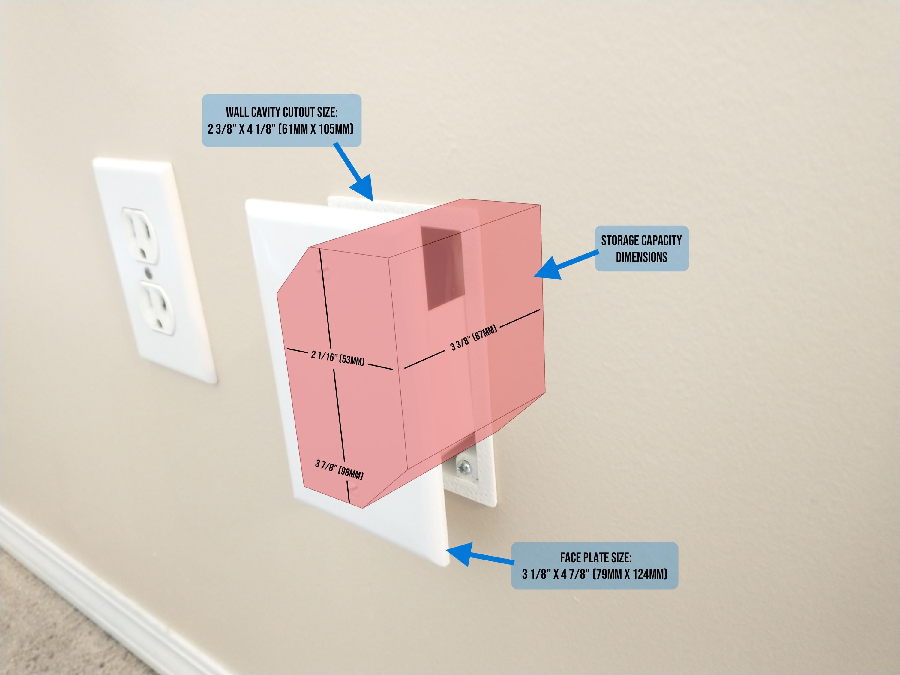 Wall Outlet Safe - Secret Hidden Storage Compartment for Jewelry and ...