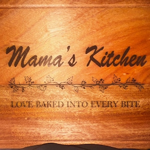 Personalized Mothers Day Gift, Custom Cutting Board, Personalized Gift for Mom, Wife, Unique Gift for Grandma, Mom Birthday Gifts
