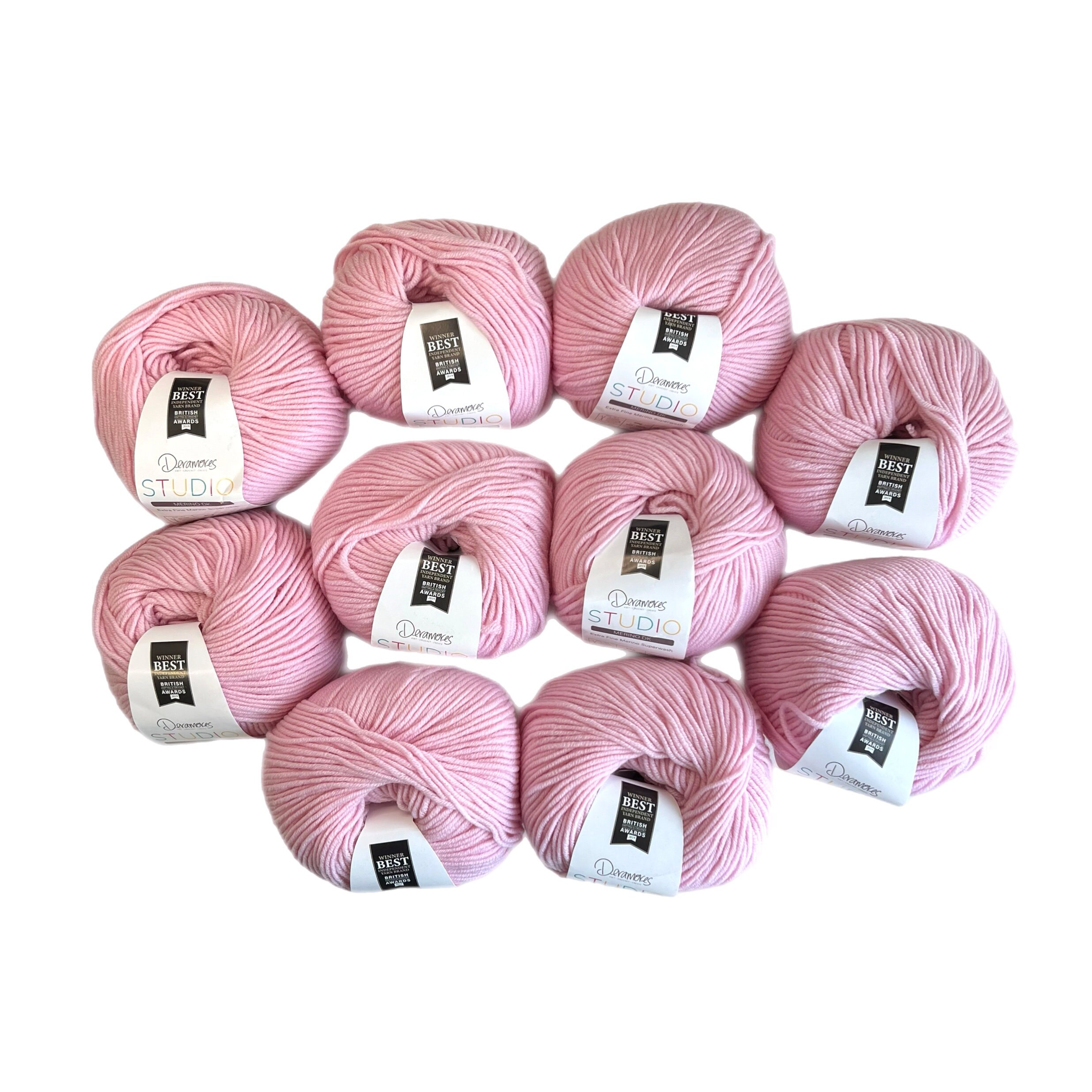 Deramores Studio Merino DK 500g Bundle 10 X 50g SH Petal Pink 106 10 Lot 487 Merino Wool Knitting Yarn Etsy UK