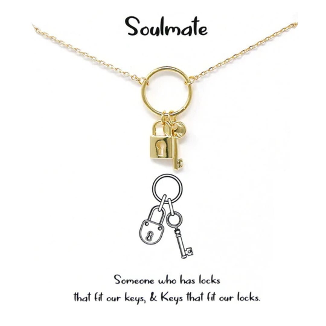 Lock and Key Pendant Necklace / Padlock Charm Necklace / Lock Etsy