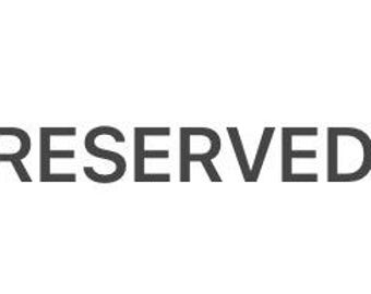 RESERVED FOR ANNETT