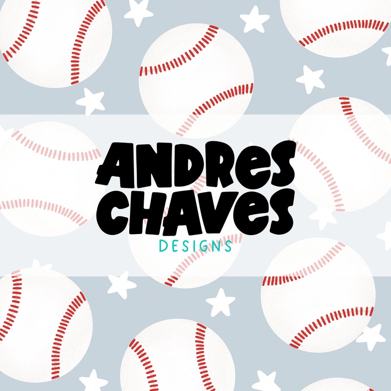 Baseball Pattern - Etsy