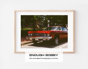 Vintage Car Photography | Street Photography Prints | Gallery Wall Print | Digital PRINTABLE Downloadable - 024