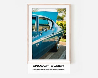 Vintage Car Photography | Street Photography Prints | Gallery Wall Print | Digital PRINTABLE Downloadable - 021