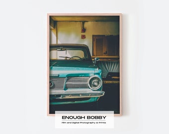 Vintage Car Photography | Street Photography Prints | Gallery Wall Print | Digital PRINTABLE Downloadable - 001