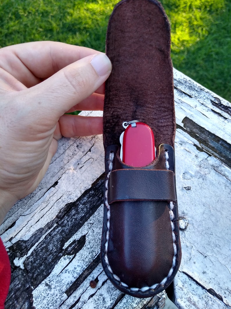 Swiss Army Knife Belt Sheath Etsy