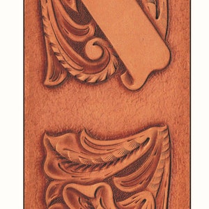 Western Floral Wallet Pattern #5 [DIGITAL DOWNLOAD]