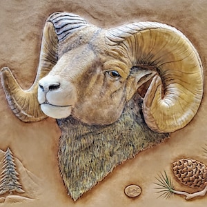 Rocky Mountain Bighorn Ram Pattern [DIGITAL DOWNLOAD]